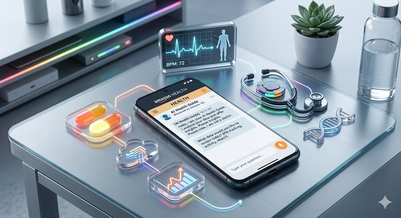 Amazon’s app with an AI health assistant chat interface - a game changer?