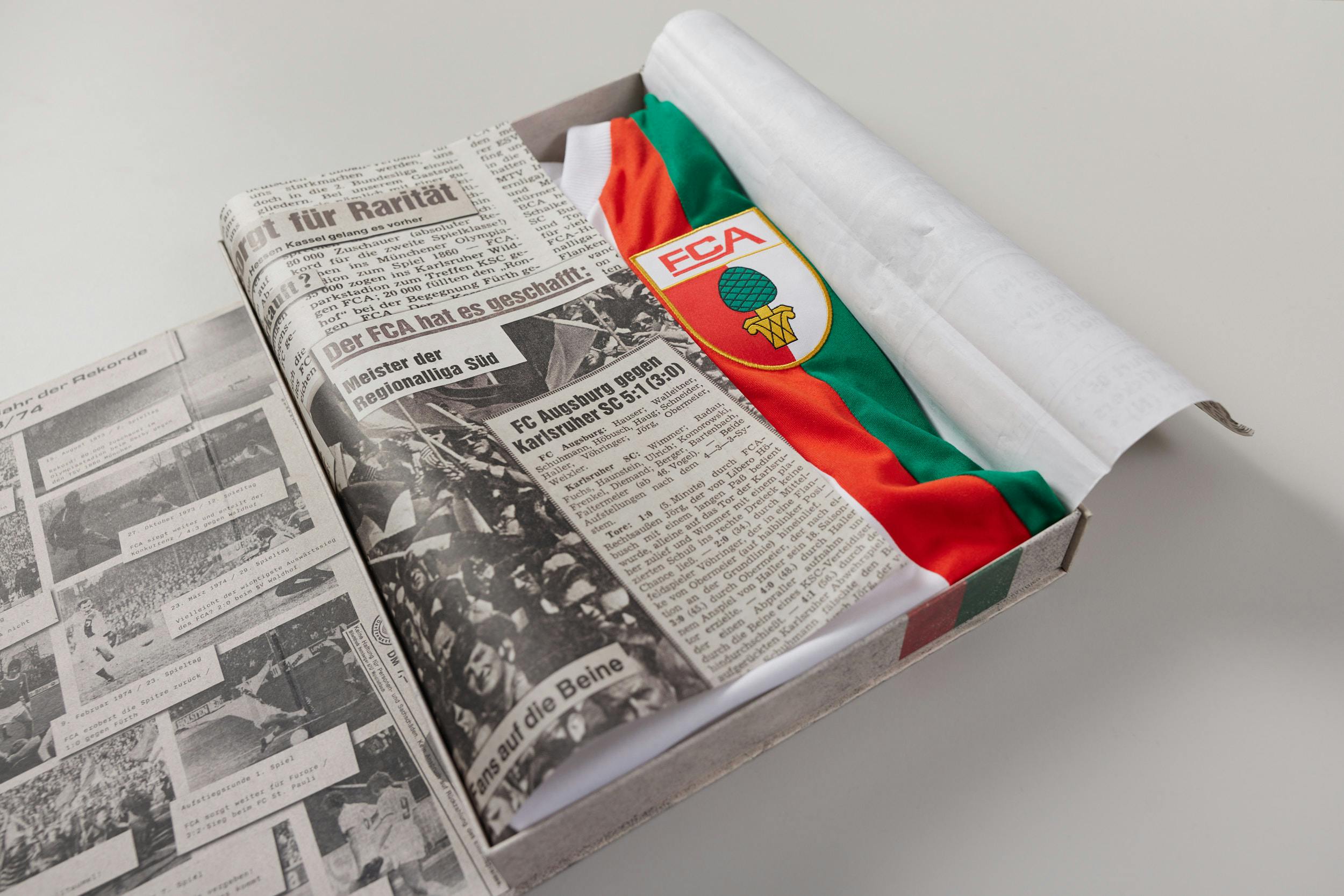 Trikotbox für den FC Augsburg