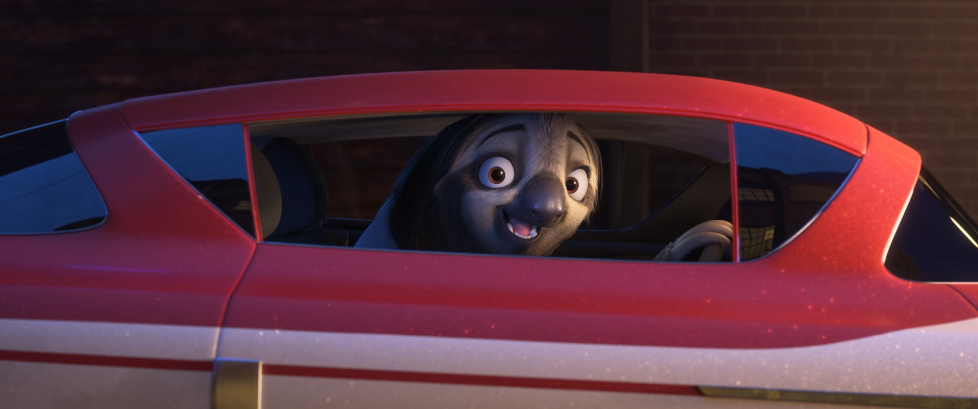 Flash Slothmore (Raymond S. Persi) // © 2026 Disney. All Rights Reserved.