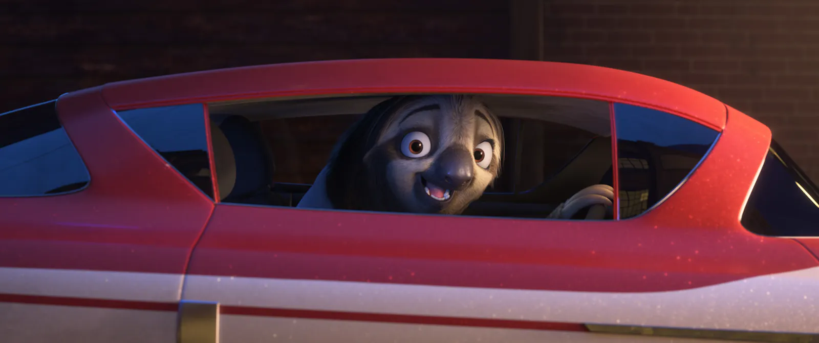 Flash Slothmore (Raymond S. Persi) // © 2026 Disney. All Rights Reserved.