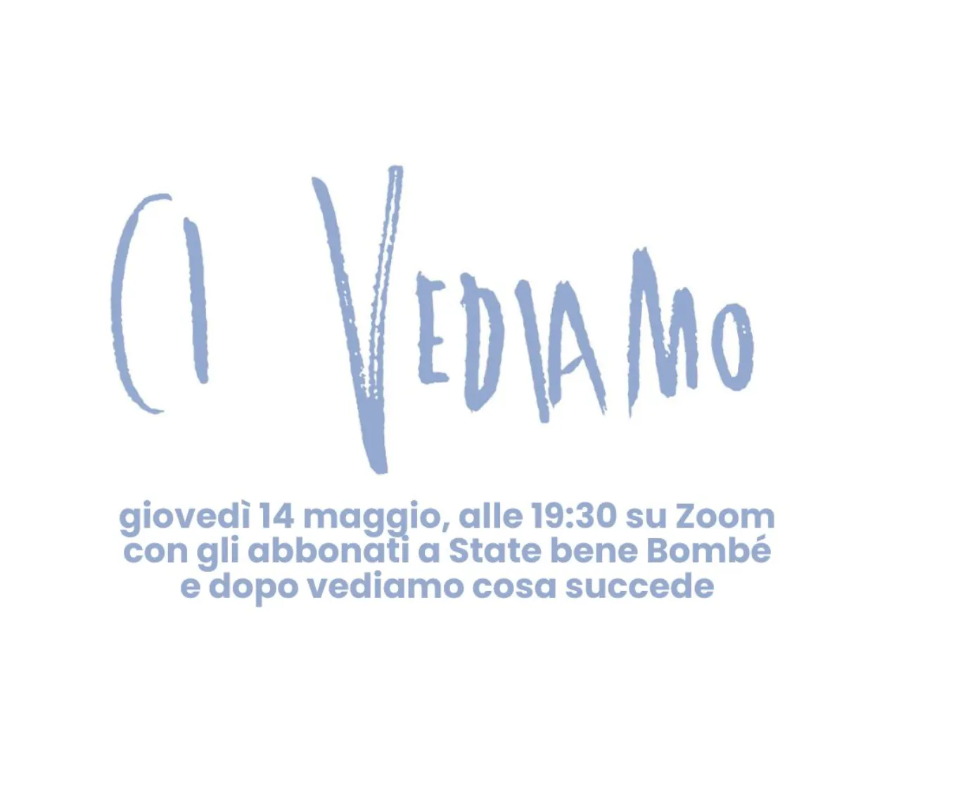 Forse ci vediamo