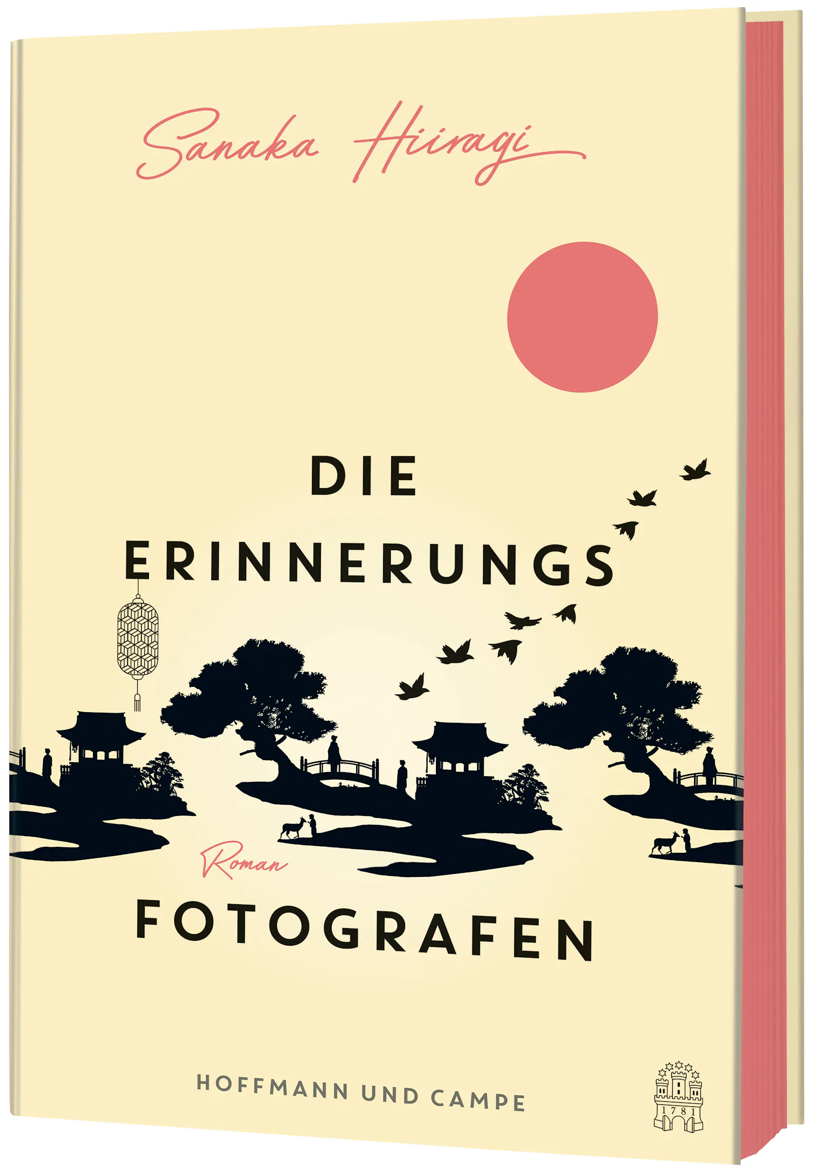 Roman "Die Erinnerungsfotografen" von Sanaka Hiiragi, erschienen bei Hoffmann und Campe.