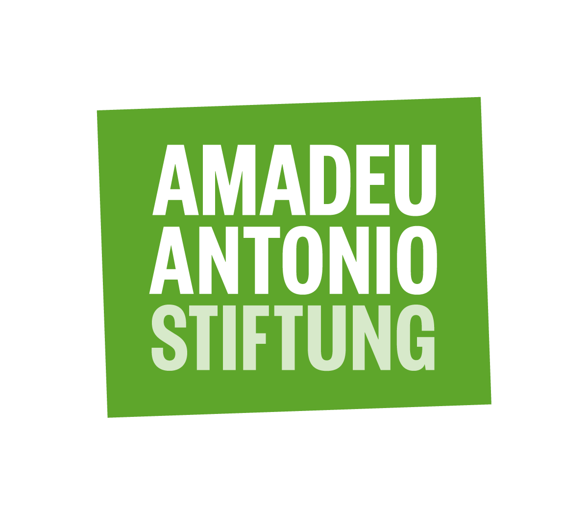 Logo "Amadeu Antonio Stiftung"