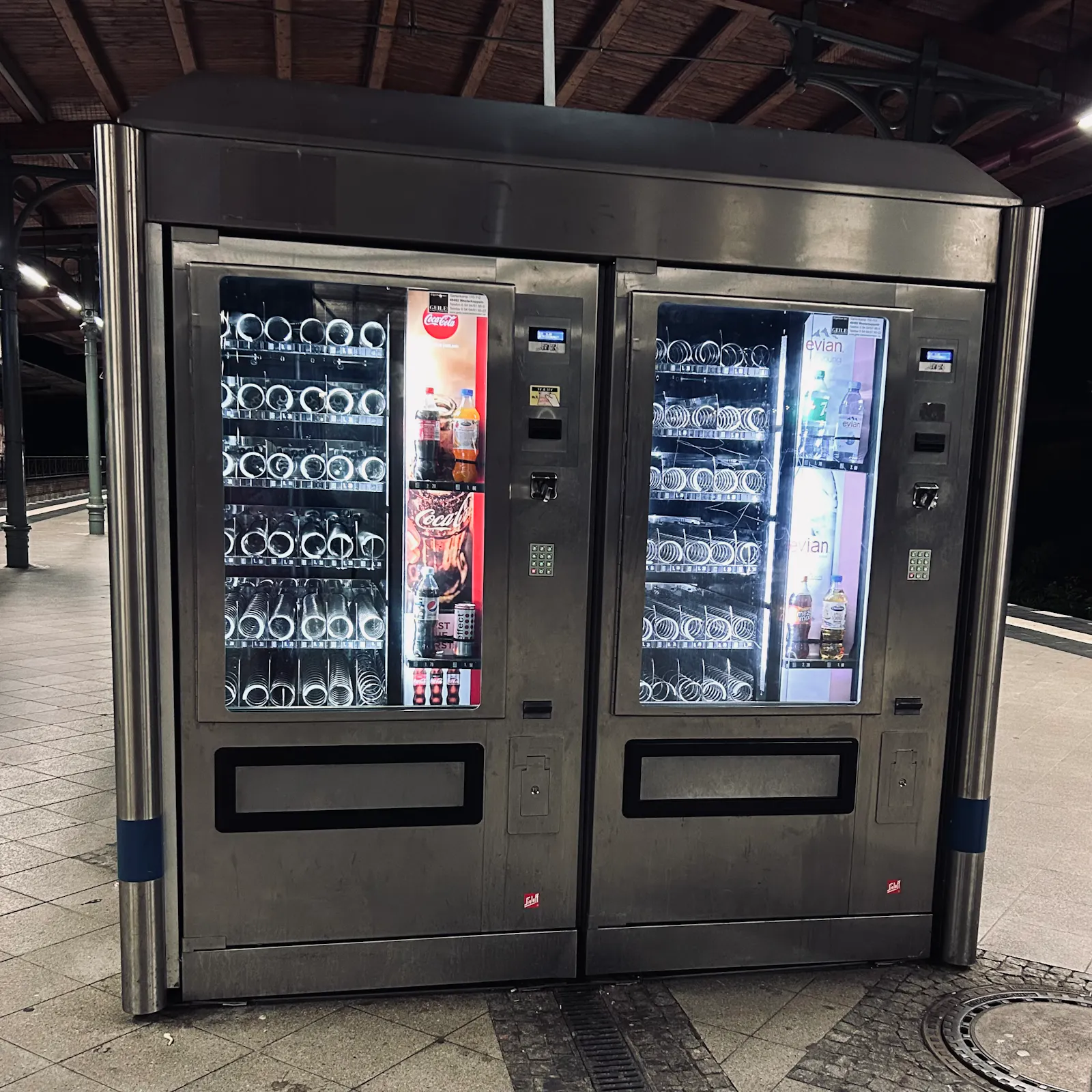 Leerer Snackautomat