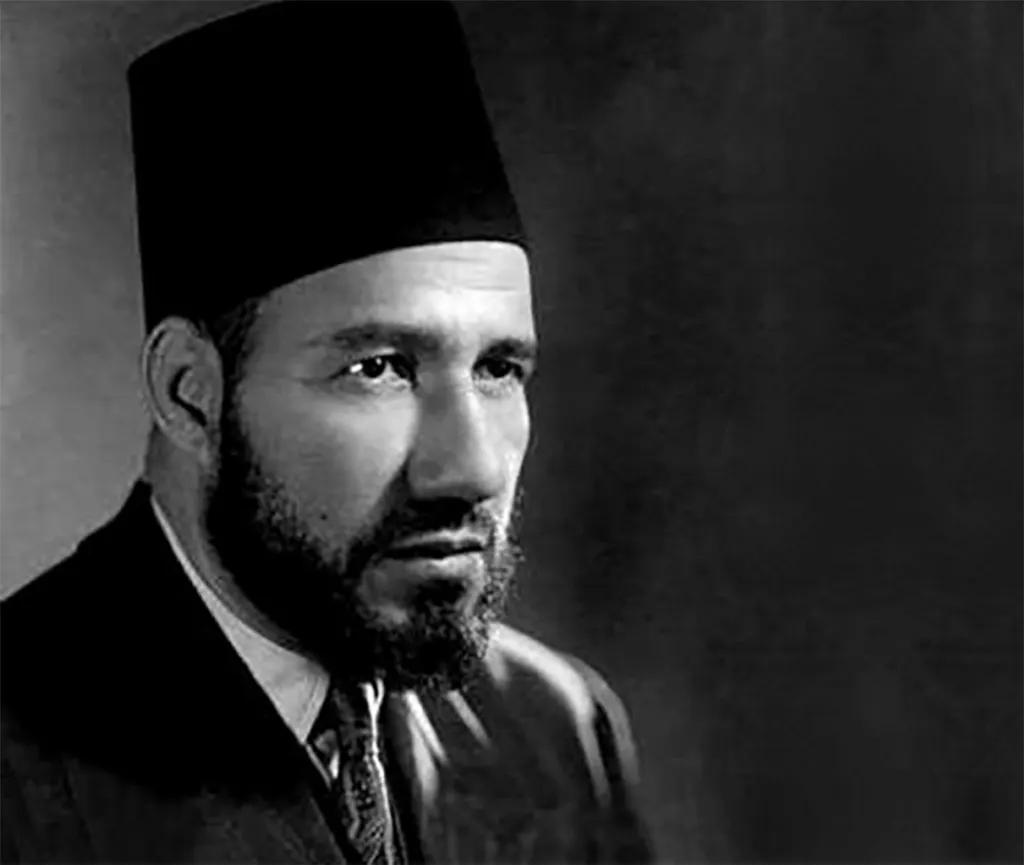 Der Hauptgründer der Muslimbruderschaft Hasan al-Bannā