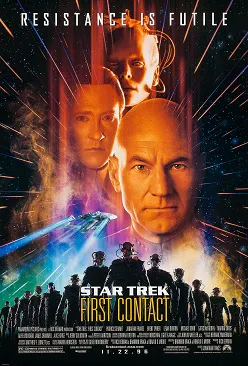 Filmplakat des Films Resistance ist Futile - Star Trek First Contact