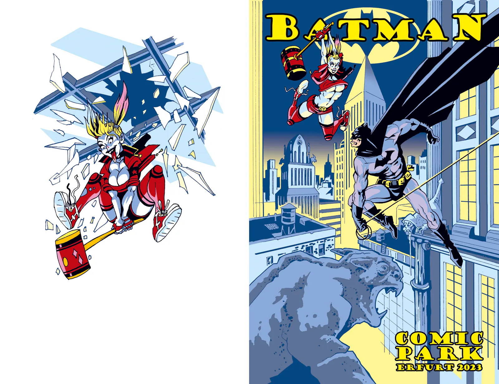 Batman_Variantcovert zum Comic Park Erfurt, 13./14. Mai 2023