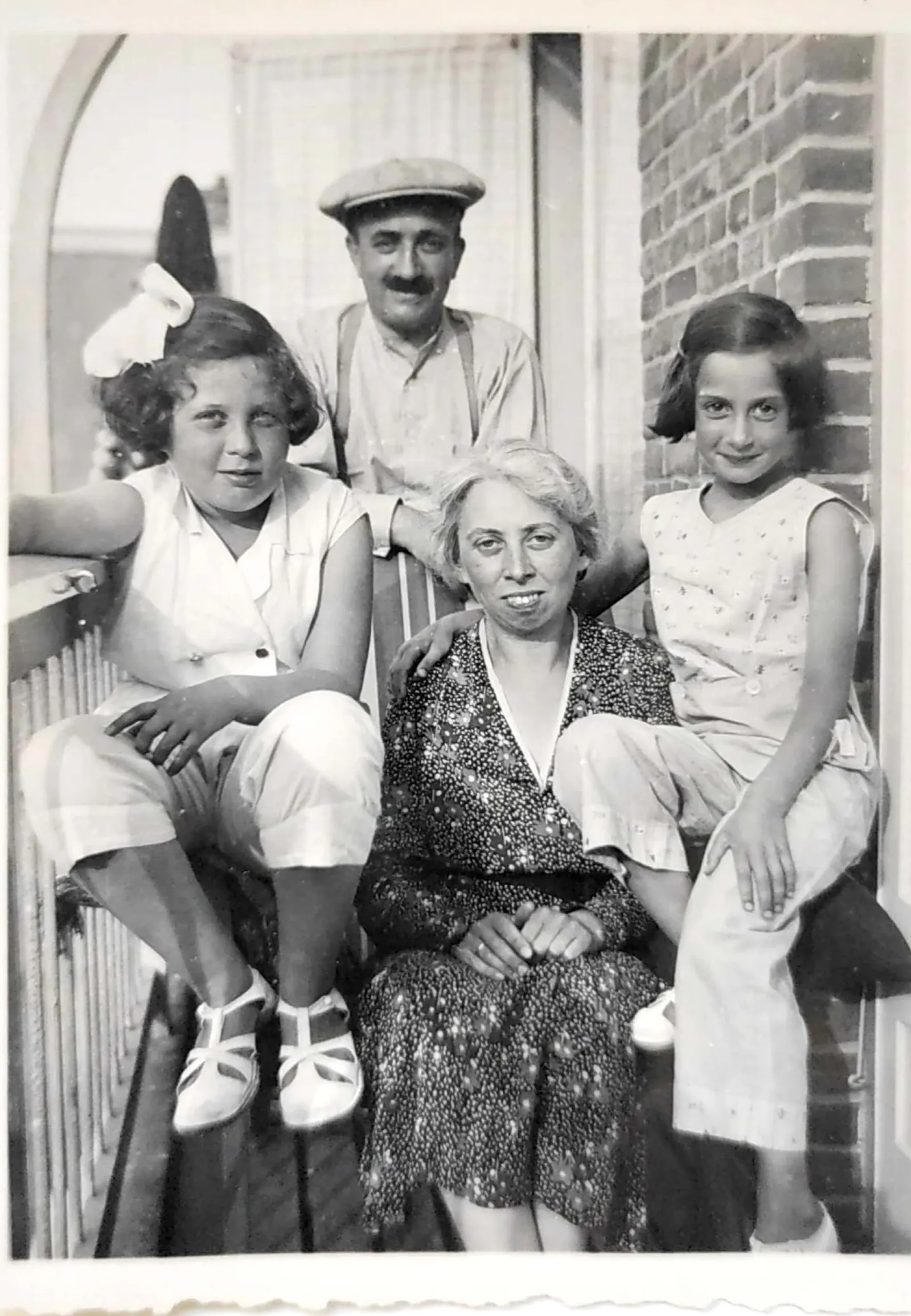 Familie Fleischmann in Holland in den 1930er Jahren