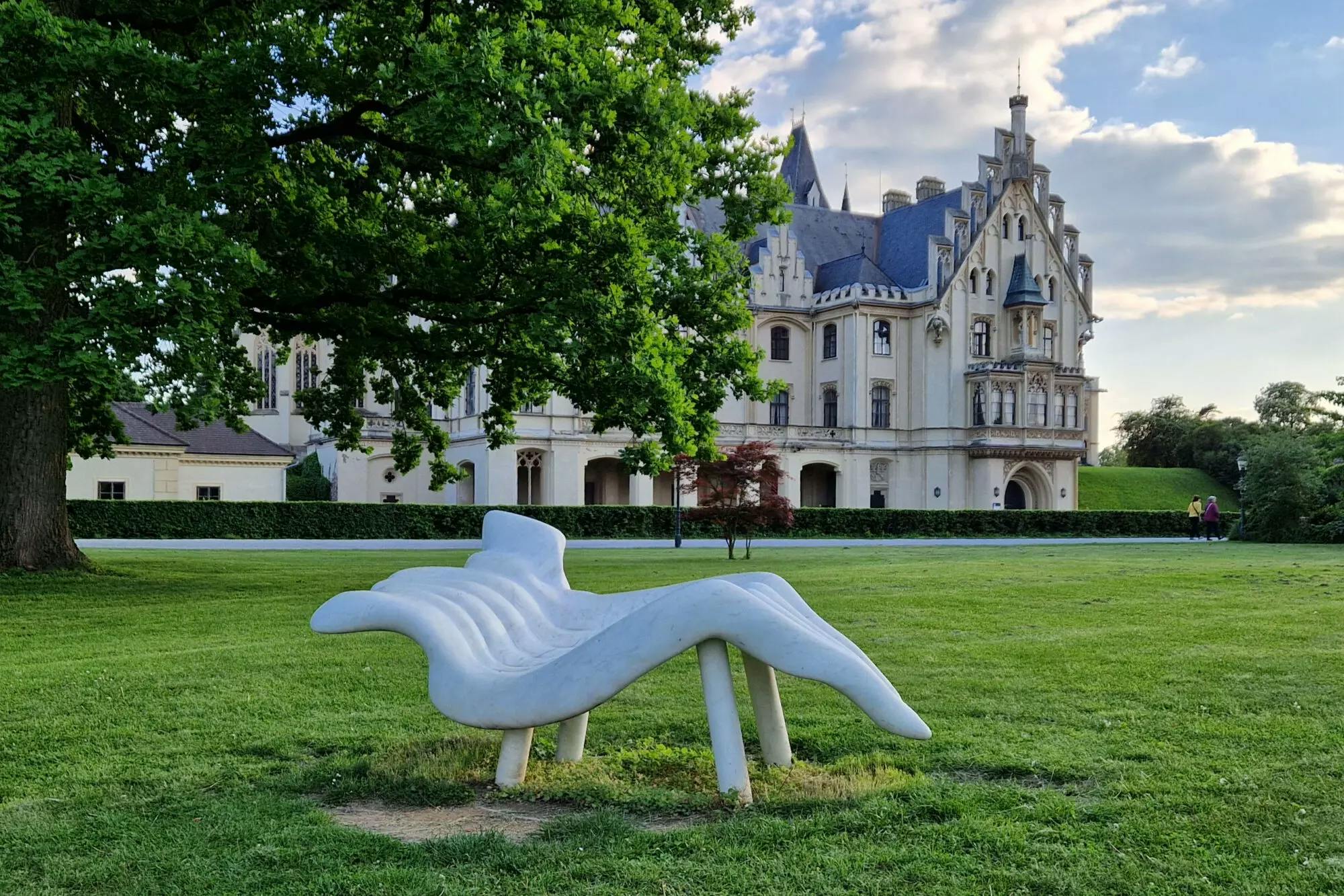 Kunstwerk im Grafenegger Schlosspark