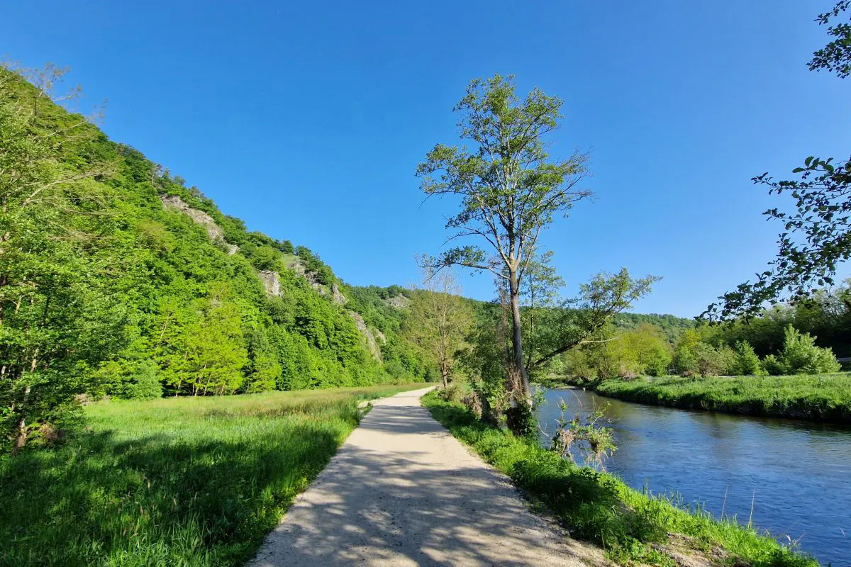 Wanderweg am Kamp