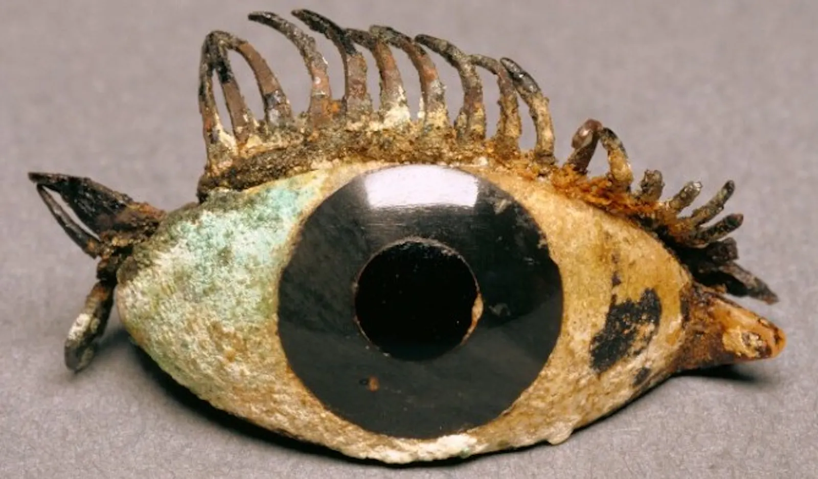 Eye from a bronze statue, 5th–2nd century BC, Getty Museum