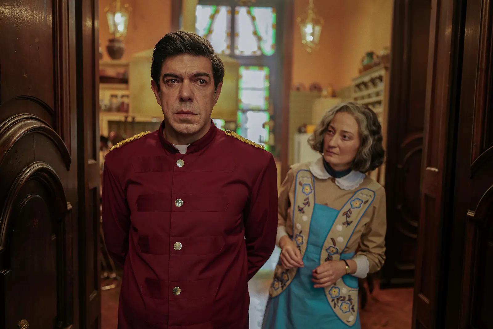 Nein, kein Wes Anderson-Film: Ferruccio (Pierfrancesco Favino) und Bruna (Alba Rohrwacher) in Pablo Larraíns MARIA // © STUDIOCANAL GmbH