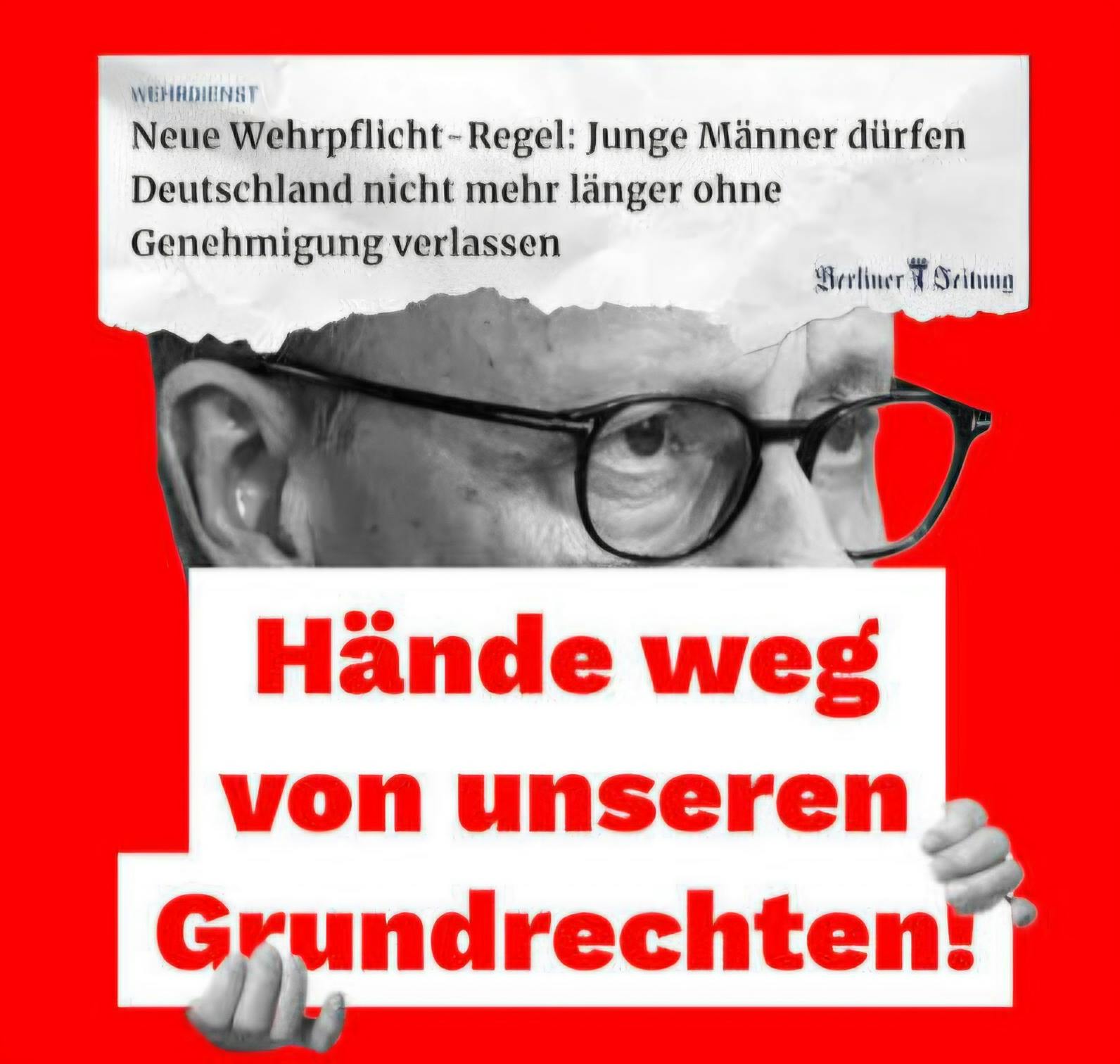 Hände weg von unseren Grundrechten!