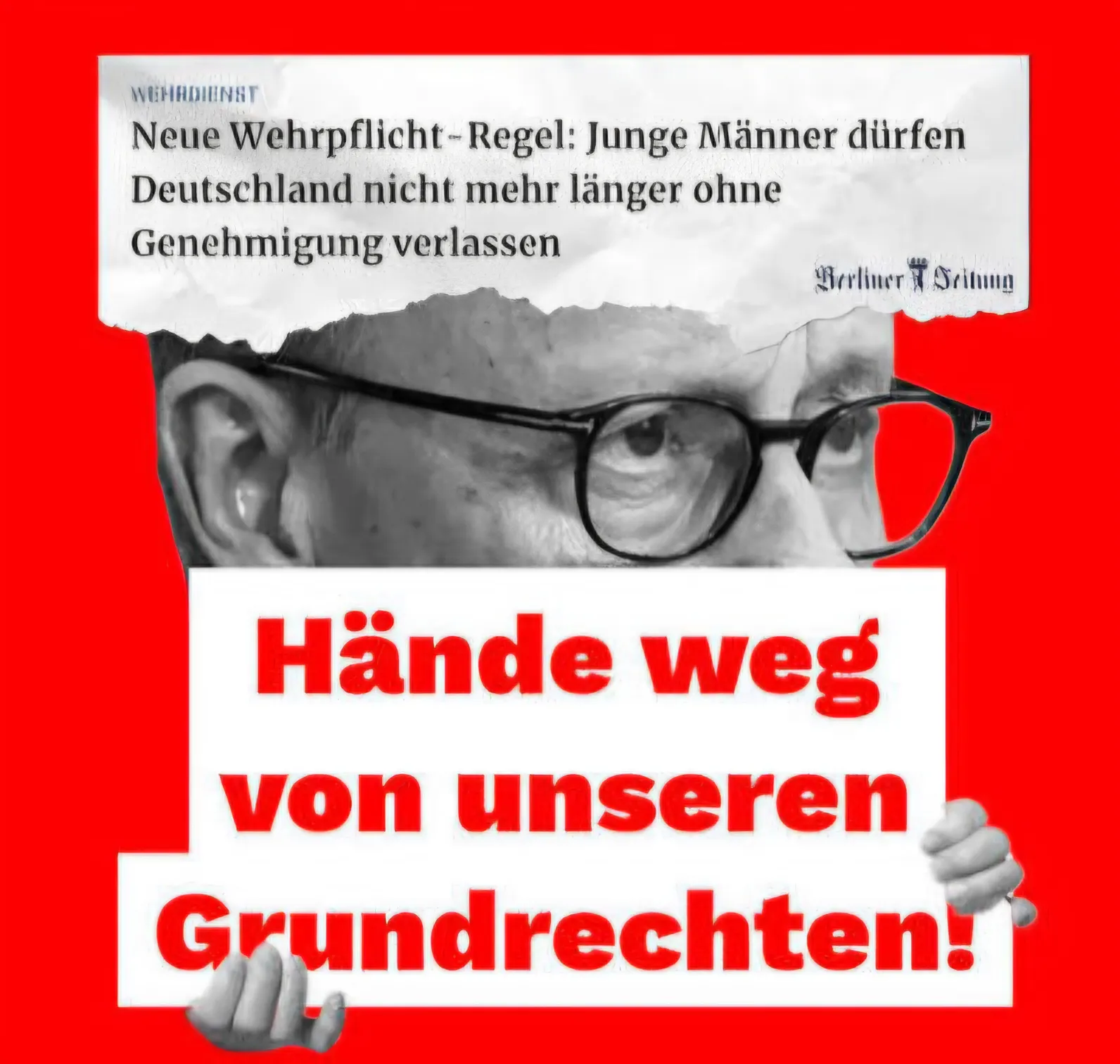 Hände weg von unseren Grundrechten!