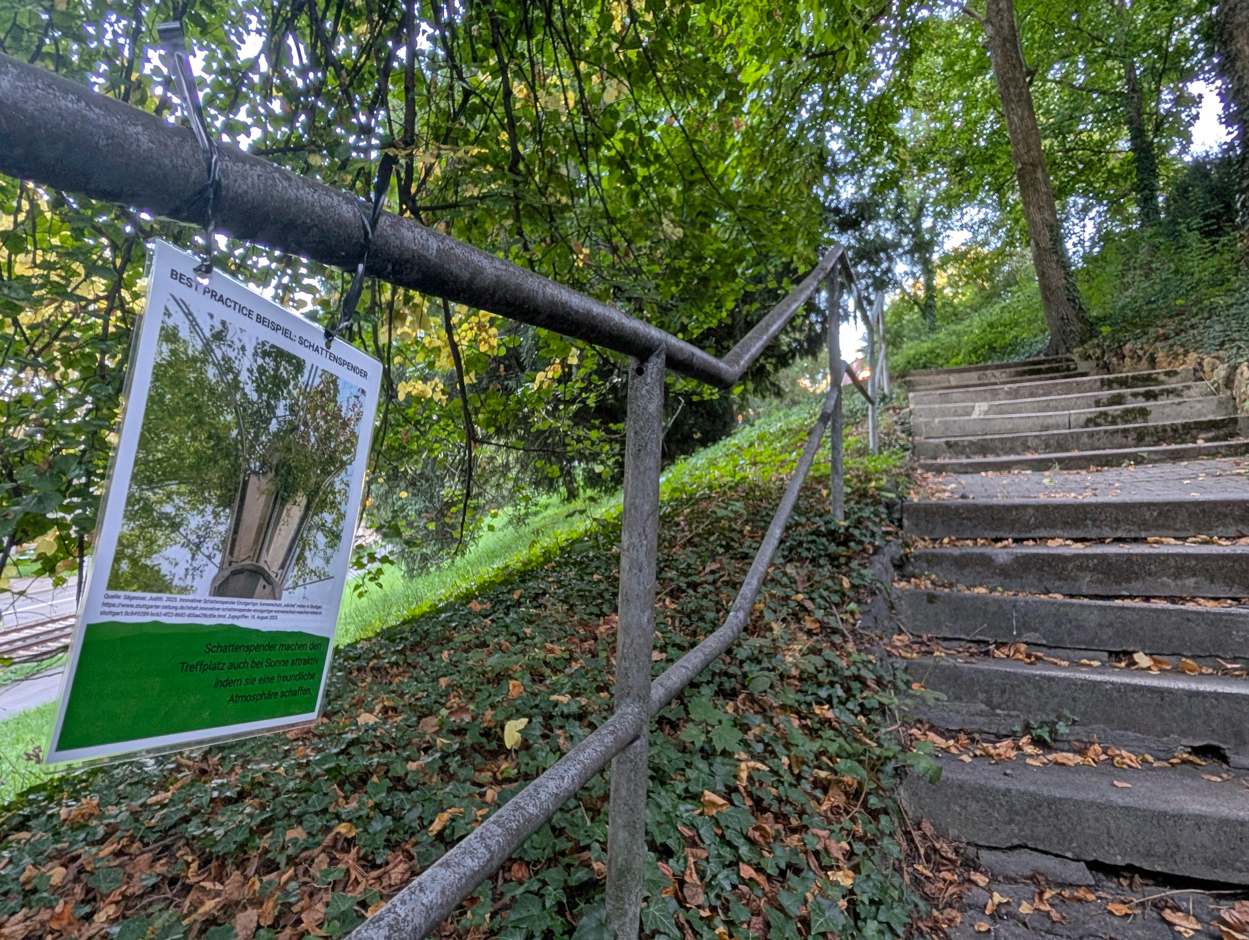 Bei der Bürgerbeteiligung zur Neugestaltung des Gaisburger Hangs sind viele Ideen vorgestellt worden. Foto: Jürgen Brand