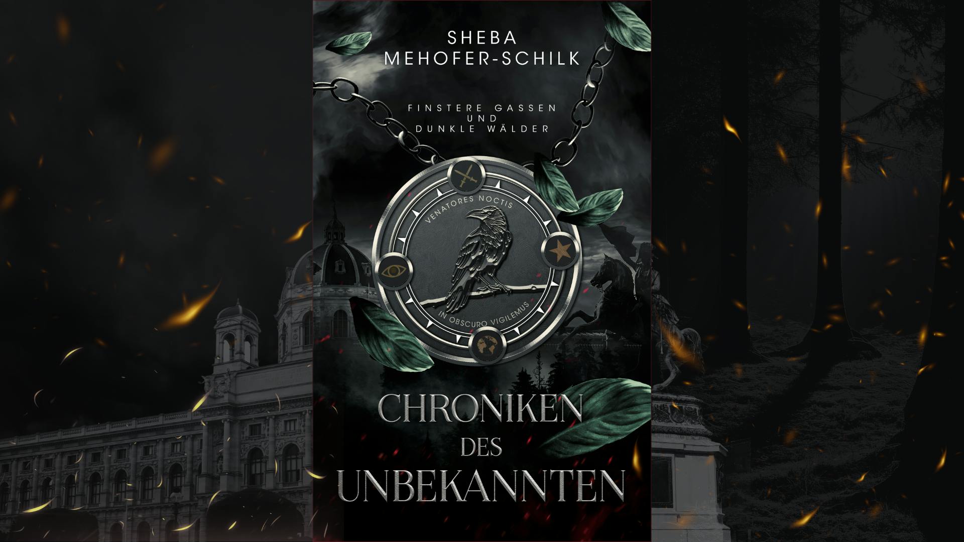 Sheba Mehofer-Schilk; Chroniken des Unbekannten; Cover; Pitchdeck