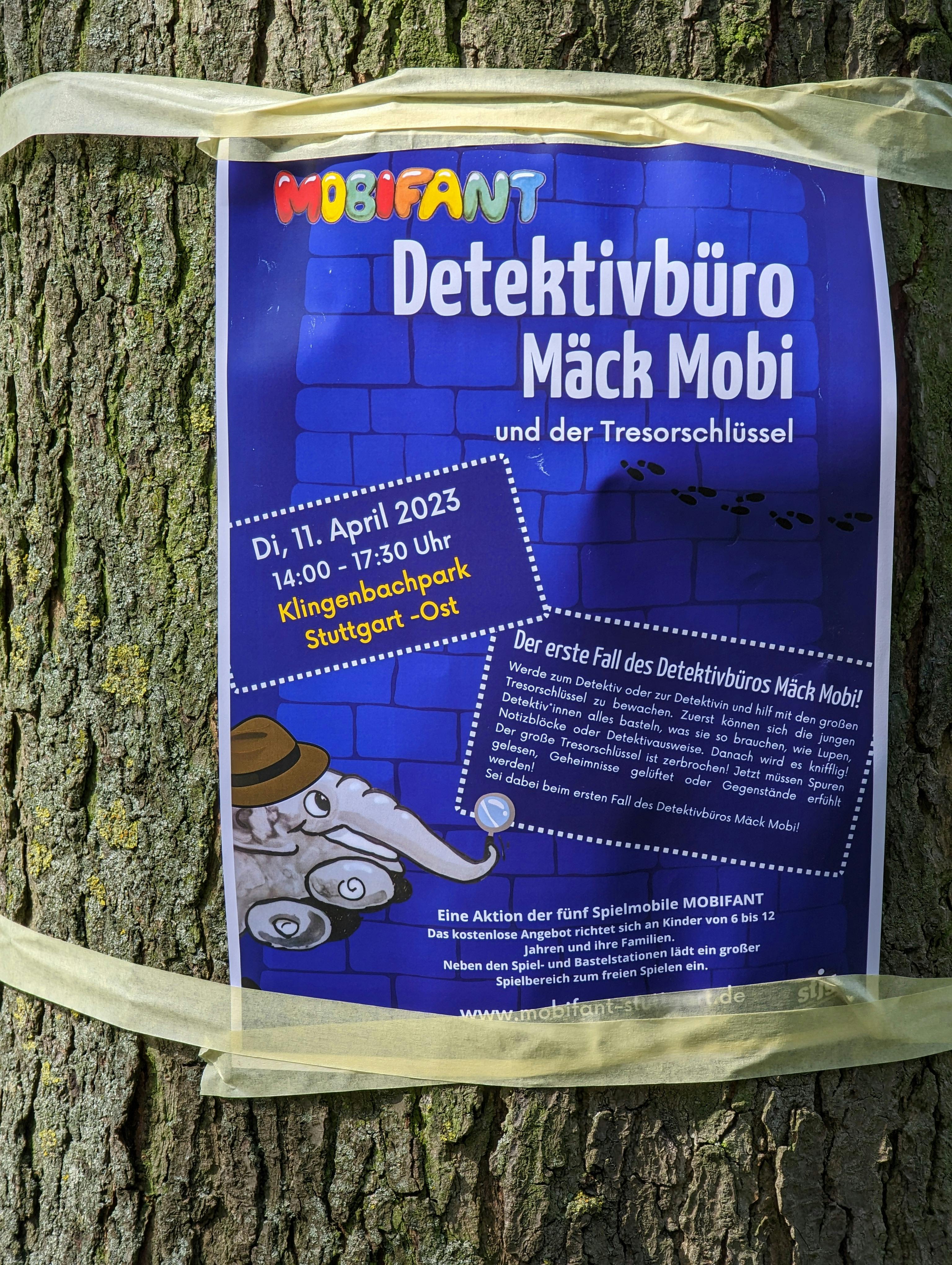 Aktion der Spielmobile in der Klingenbach-Anlage am Dienstag, 11. April, von 14 bis 17:30 Uhr für 6- bis 12-Jährige.