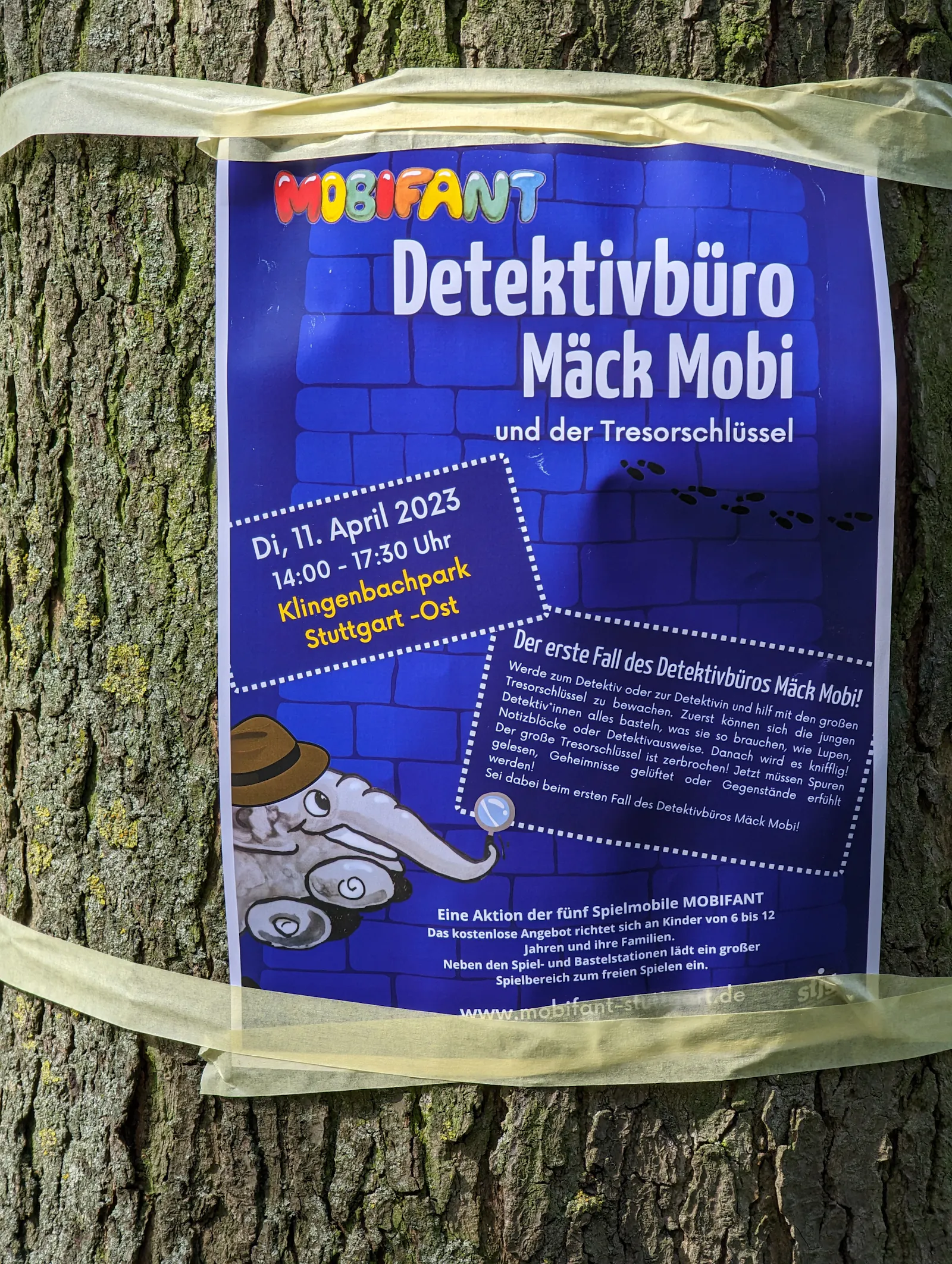 Aktion der Spielmobile in der Klingenbach-Anlage am Dienstag, 11. April, von 14 bis 17:30 Uhr für 6- bis 12-Jährige.