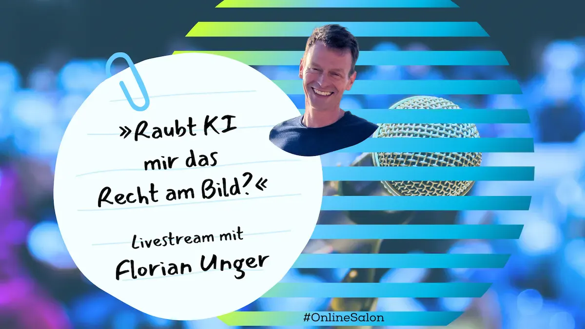 Online Salon Visual mit Florian Unger