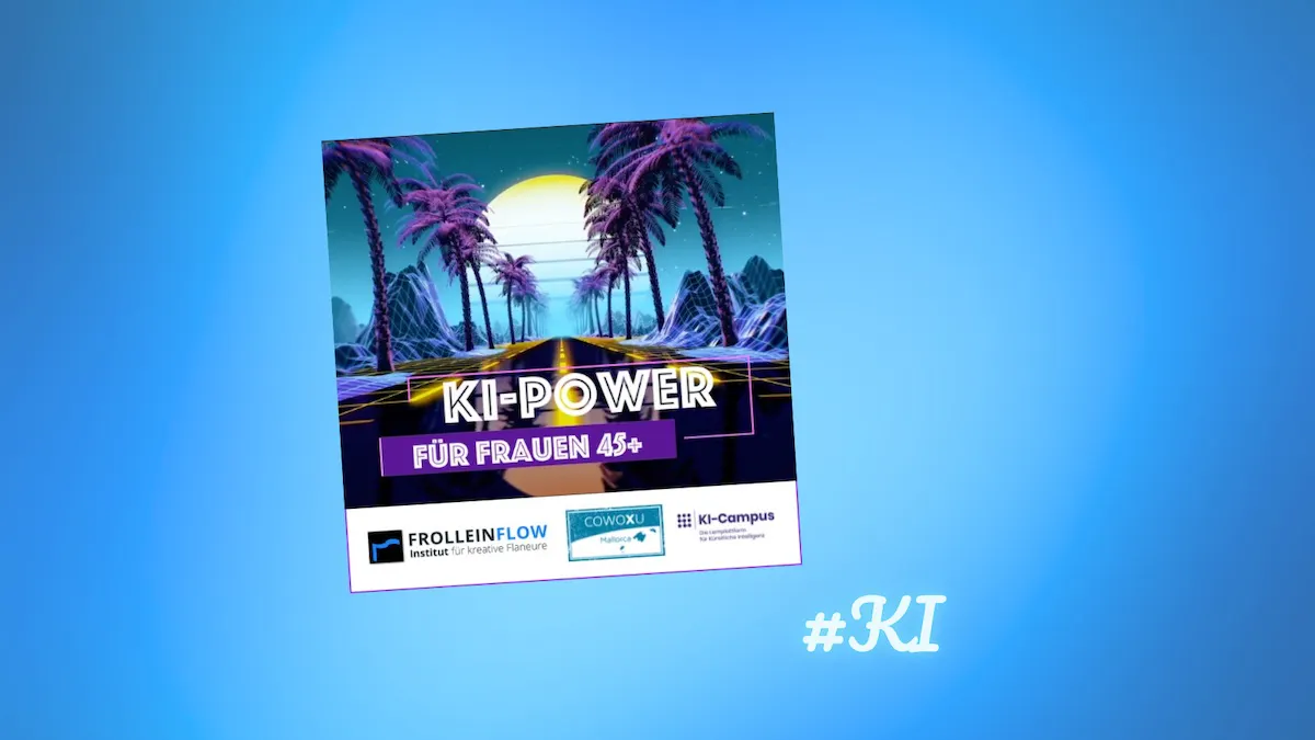 Visual Kurs "KI-Power für Frauen 45+" auf KI-Campus