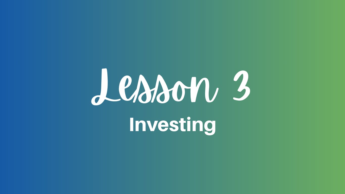 Investing Lesson 3