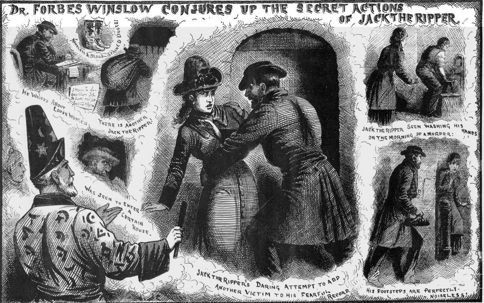 Titelblatt der Illustrated Police News vom 28.09.1889, ein Jahr nach den Morden