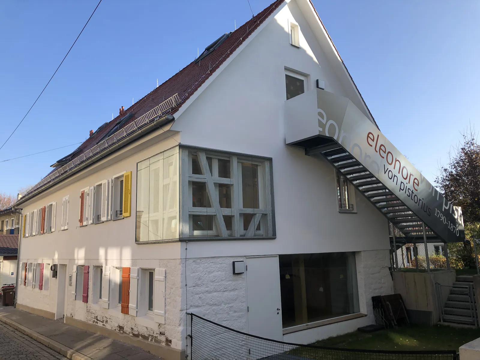 Haus der Pistoriuspflege an der Hornbergstraße in Gaisburg. Foto: Pistoriuspflege
