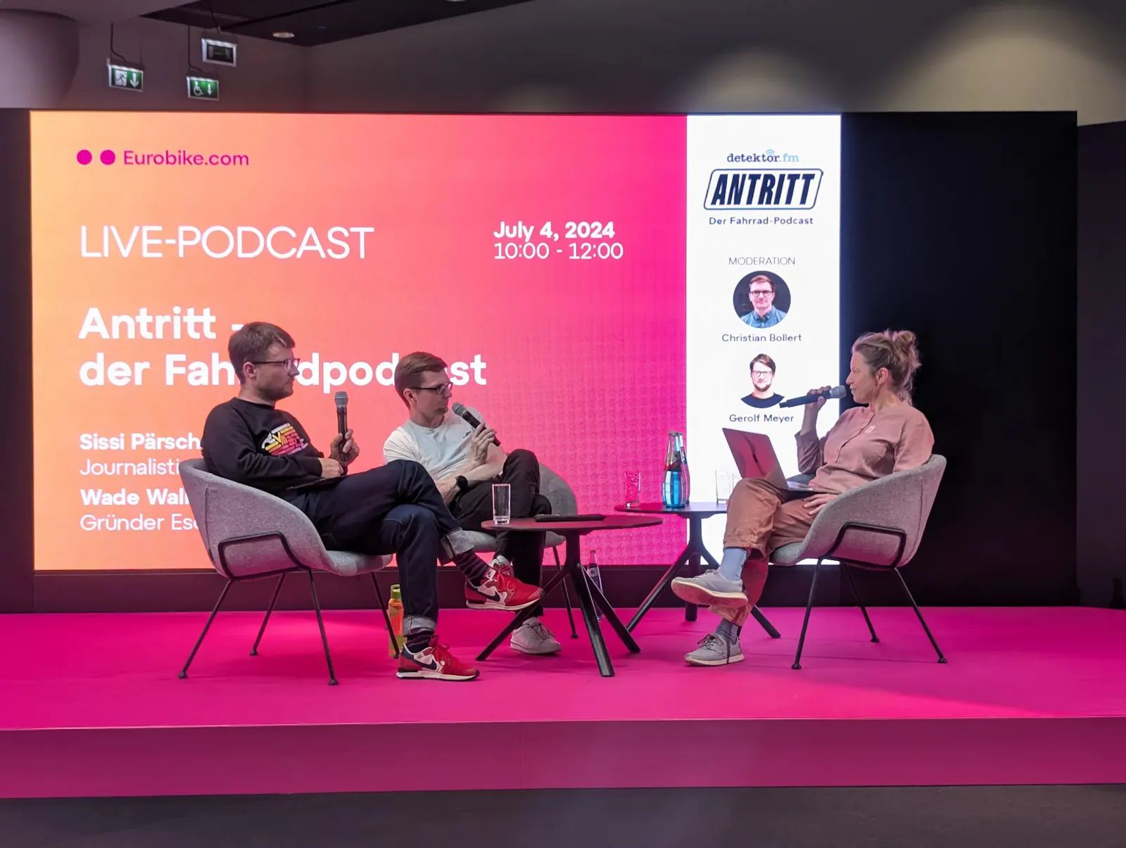 Antritt live auf der Eurobike 2024. Foto: Sandra Schuberth, Tour-Magazin