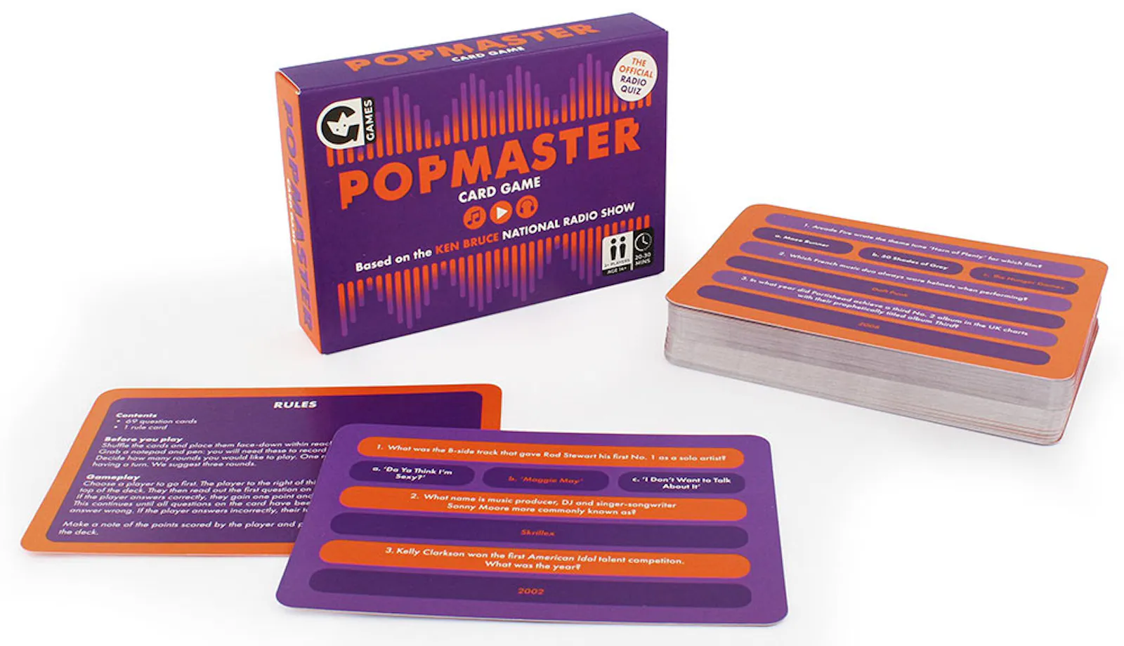 Popmaster Card Game
