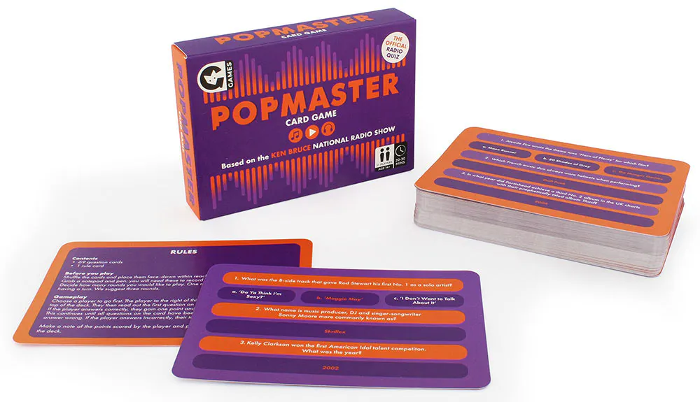 Popmaster Card Game
