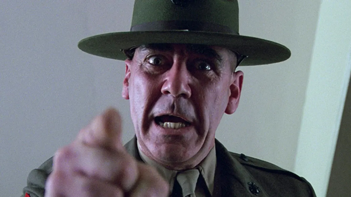 Gunnery Sergeant Hartman, Full Metal Jacket