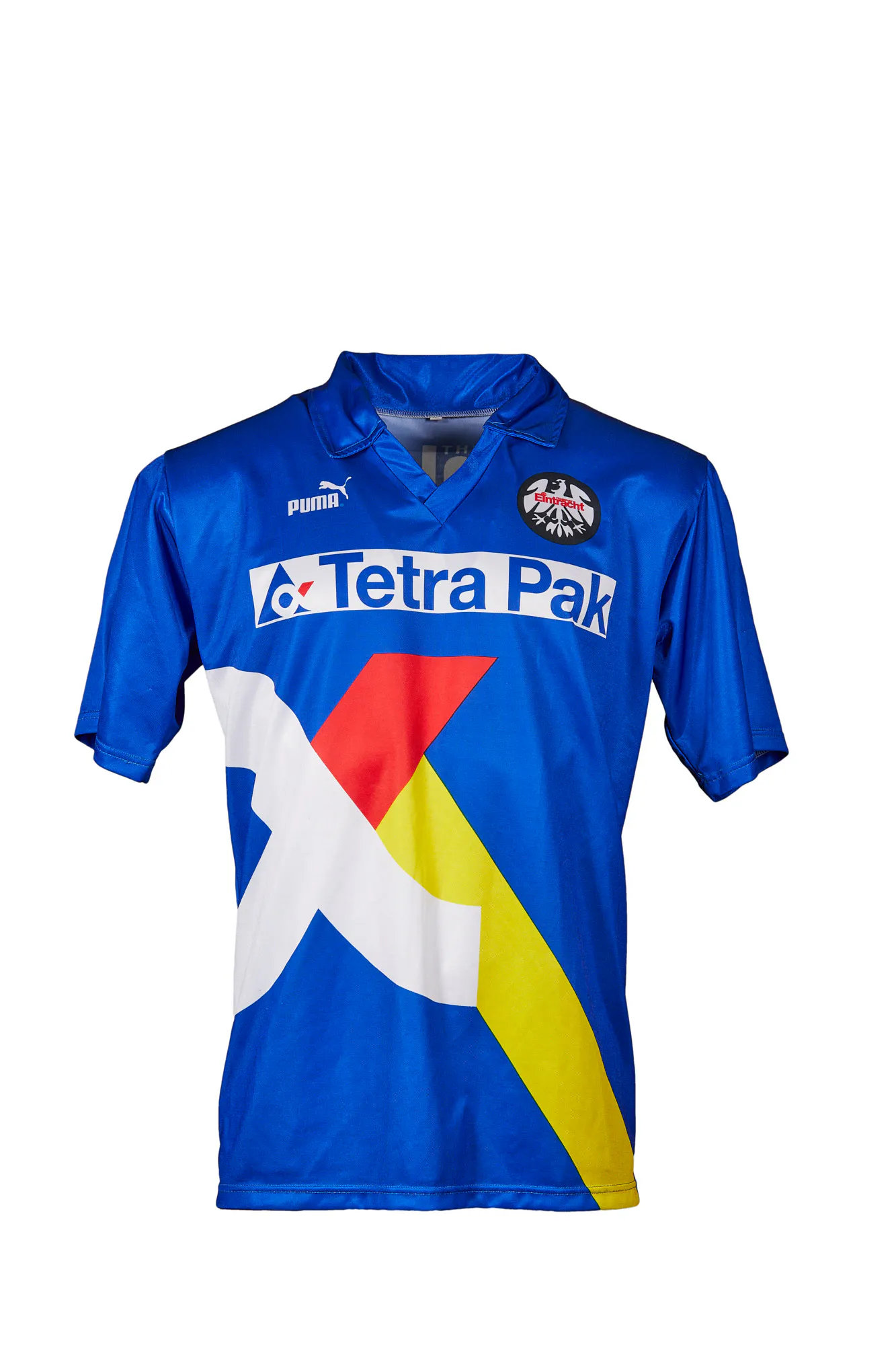Das blaue Tetra Pak mit dem die Eintracht nur ein einziges Pflichtspiel bestritt.