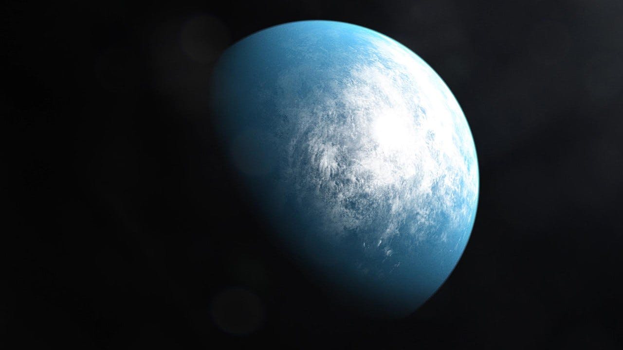 Künstlerische Darstellung (NASA's Goddard Space Flight Center)