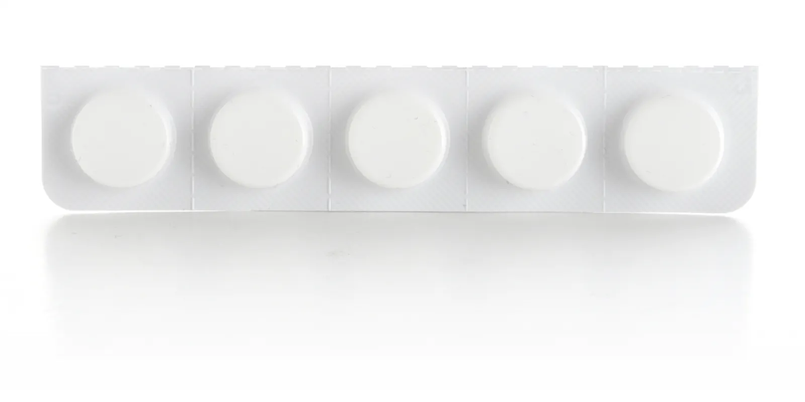 Eine halbe Packung Tabletten