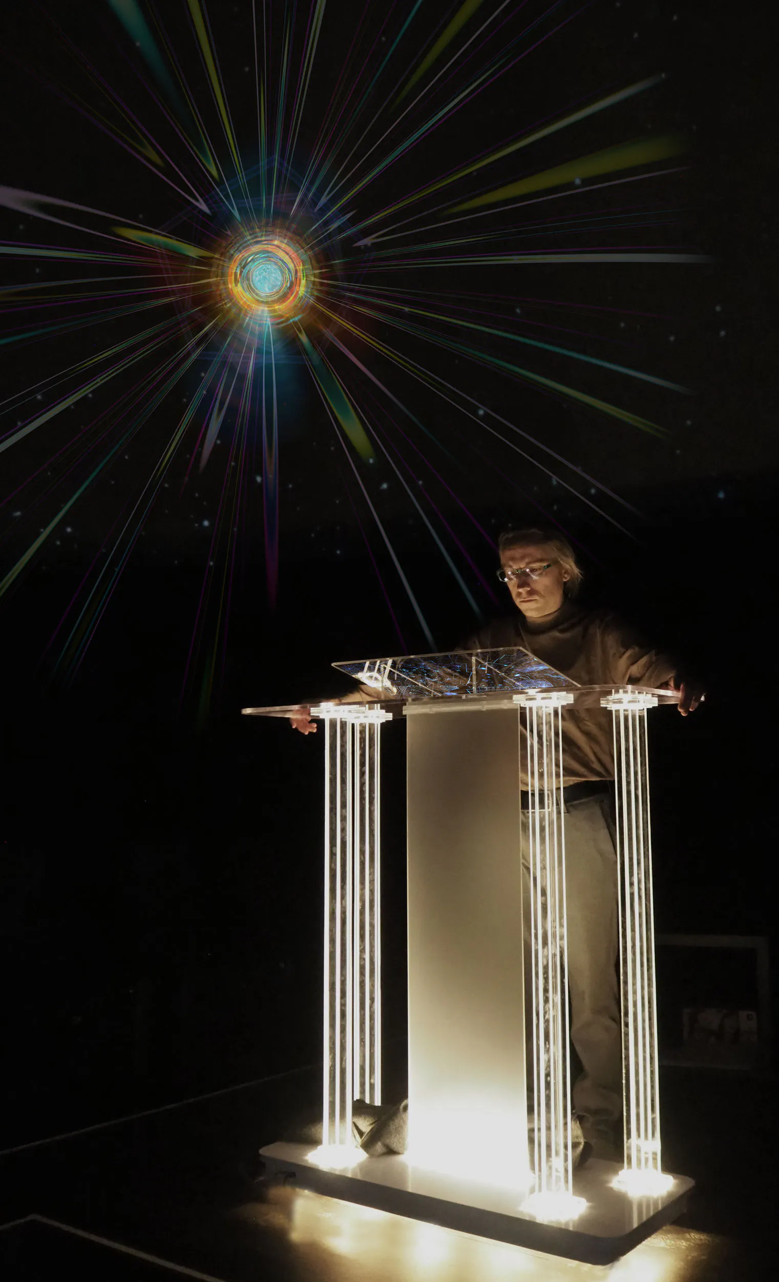 Faust ist ein zielstrebiger Astrophysiker. Er mag nicht aufgeben