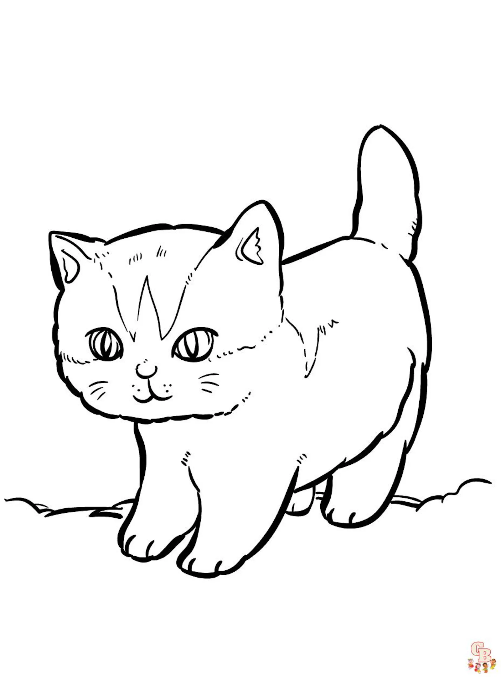 printable cat coloring pages