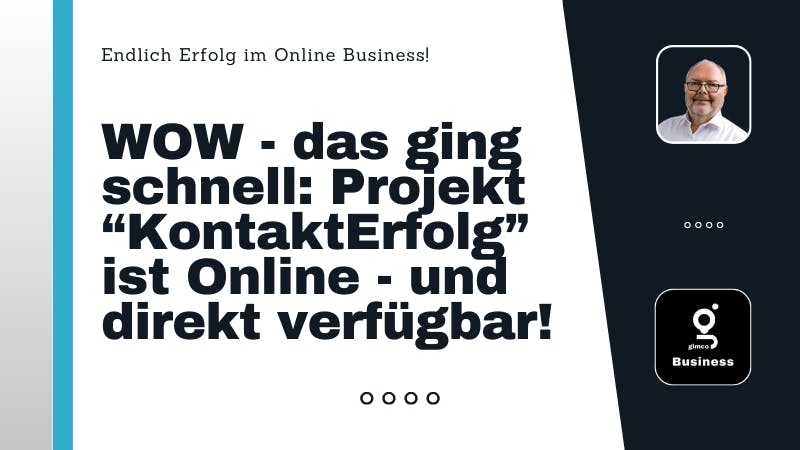 Neues Thema – sofort nutzbar: KontaktErfolg!