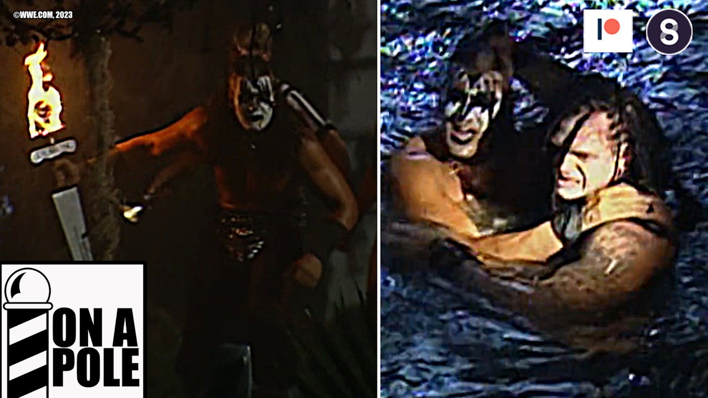 ON A POLE (Staffel 3 / Episode 5): Vampiro vs. The Demon (WCW Bash at…