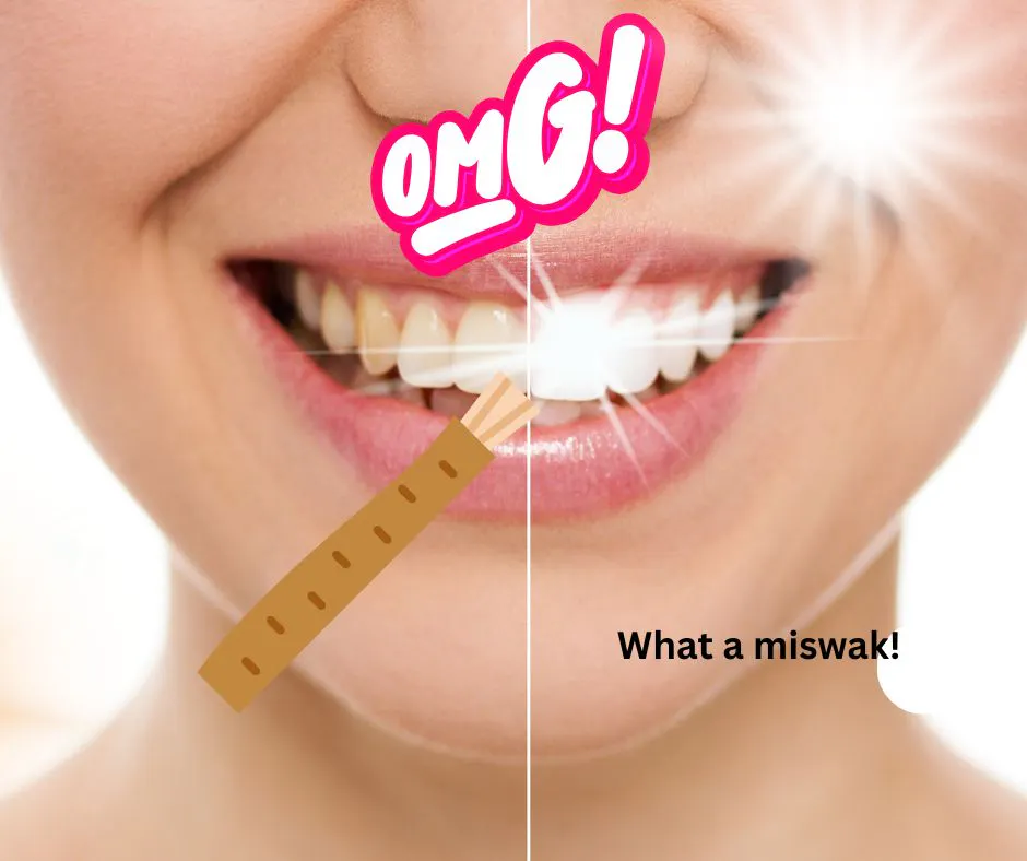 Ja, der Miswak kann was. Kein Belag, kein Grauschleier. Was will man mehr?