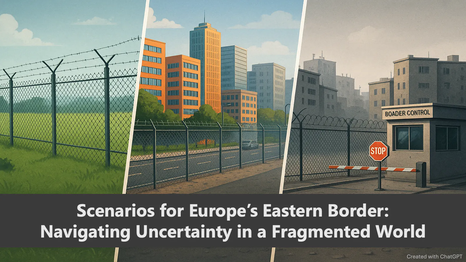 Scenarios for Europe’s Eastern Border: Navigating uncertainty in a fragmented world
