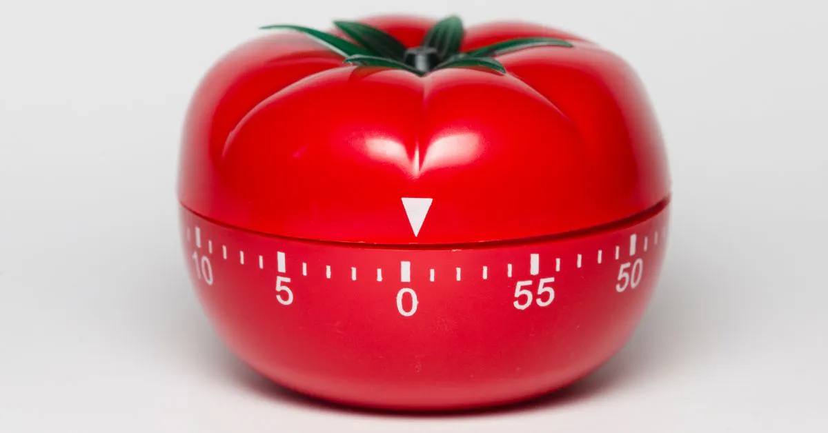 Die Küchenuhr der Pomodoro-Technik