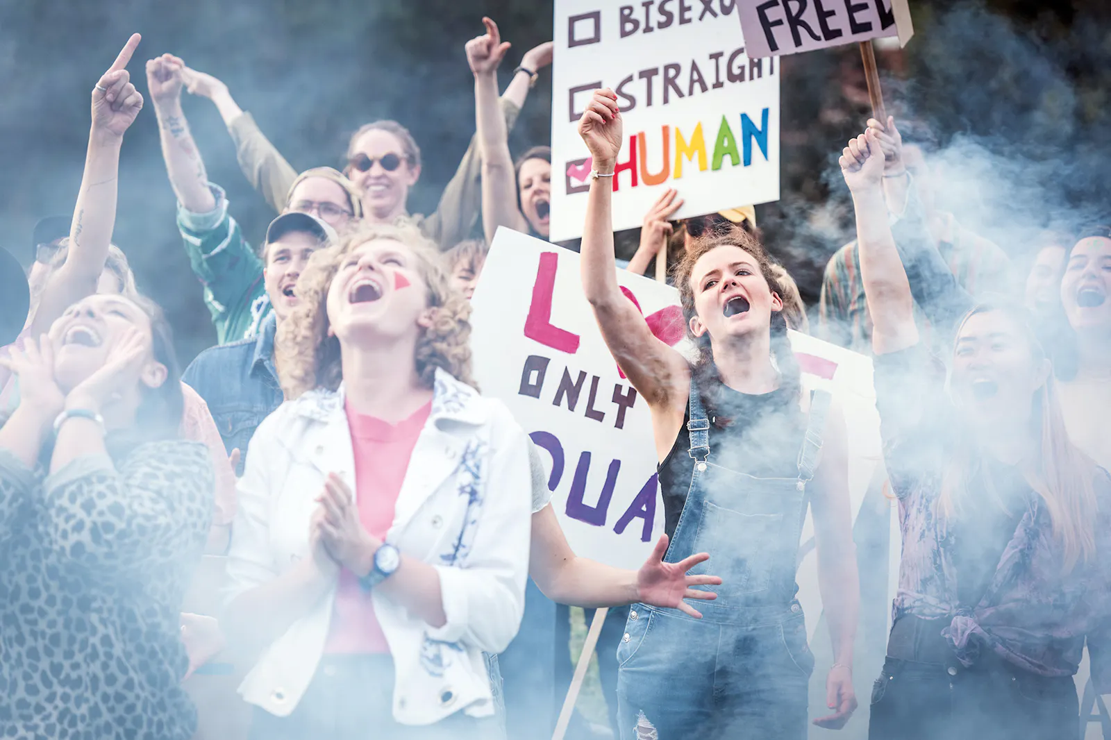 Queerer Protest // Foto: Salzgeber