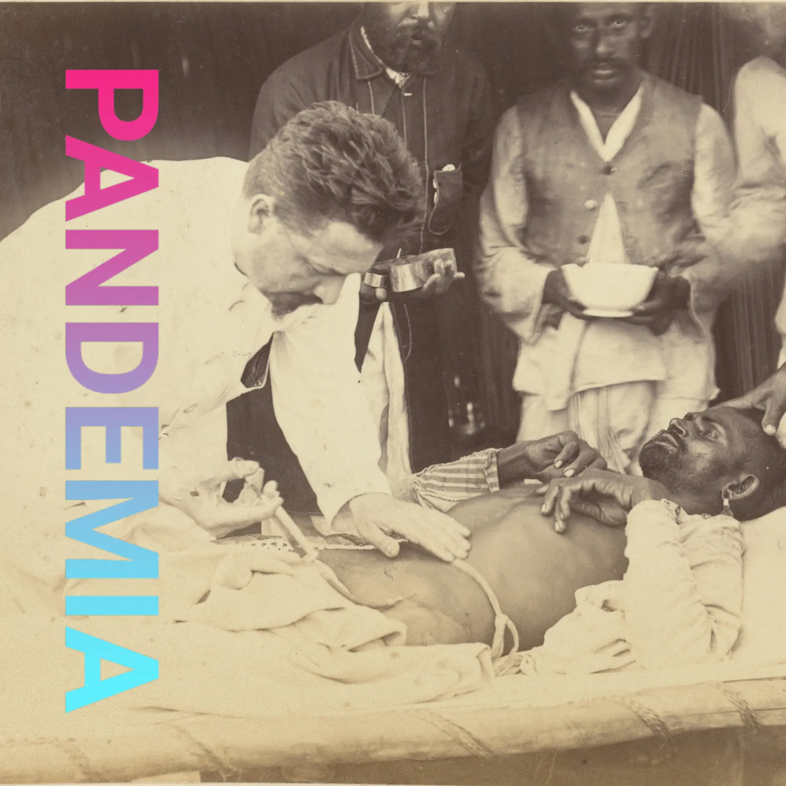 Paul Louis Simond injiziert Serum in Patient in Indien