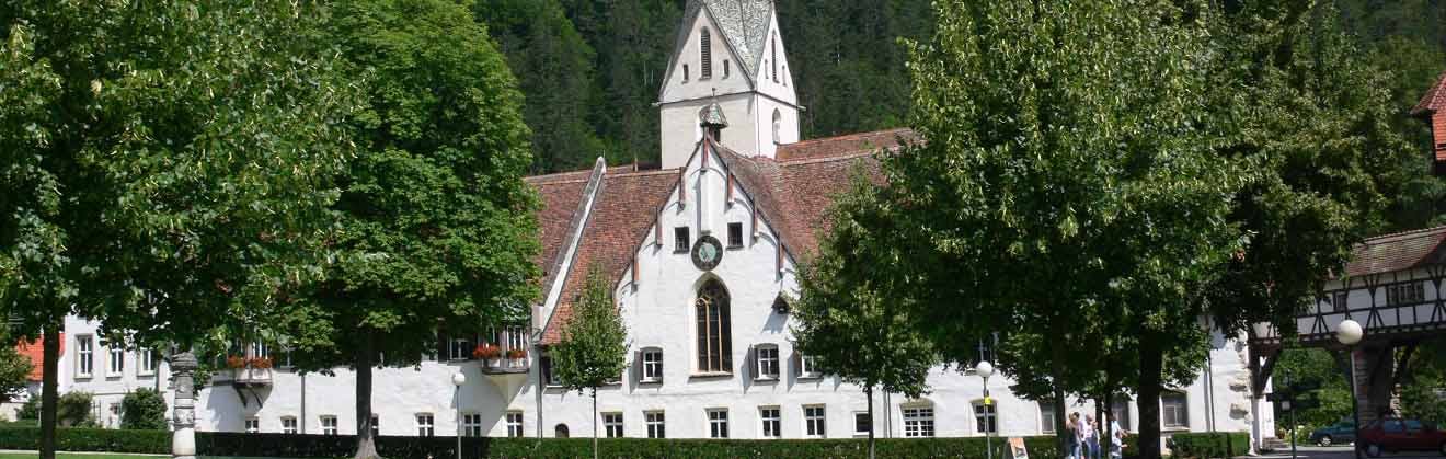 Außenansicht des Klosters Blaubeuren