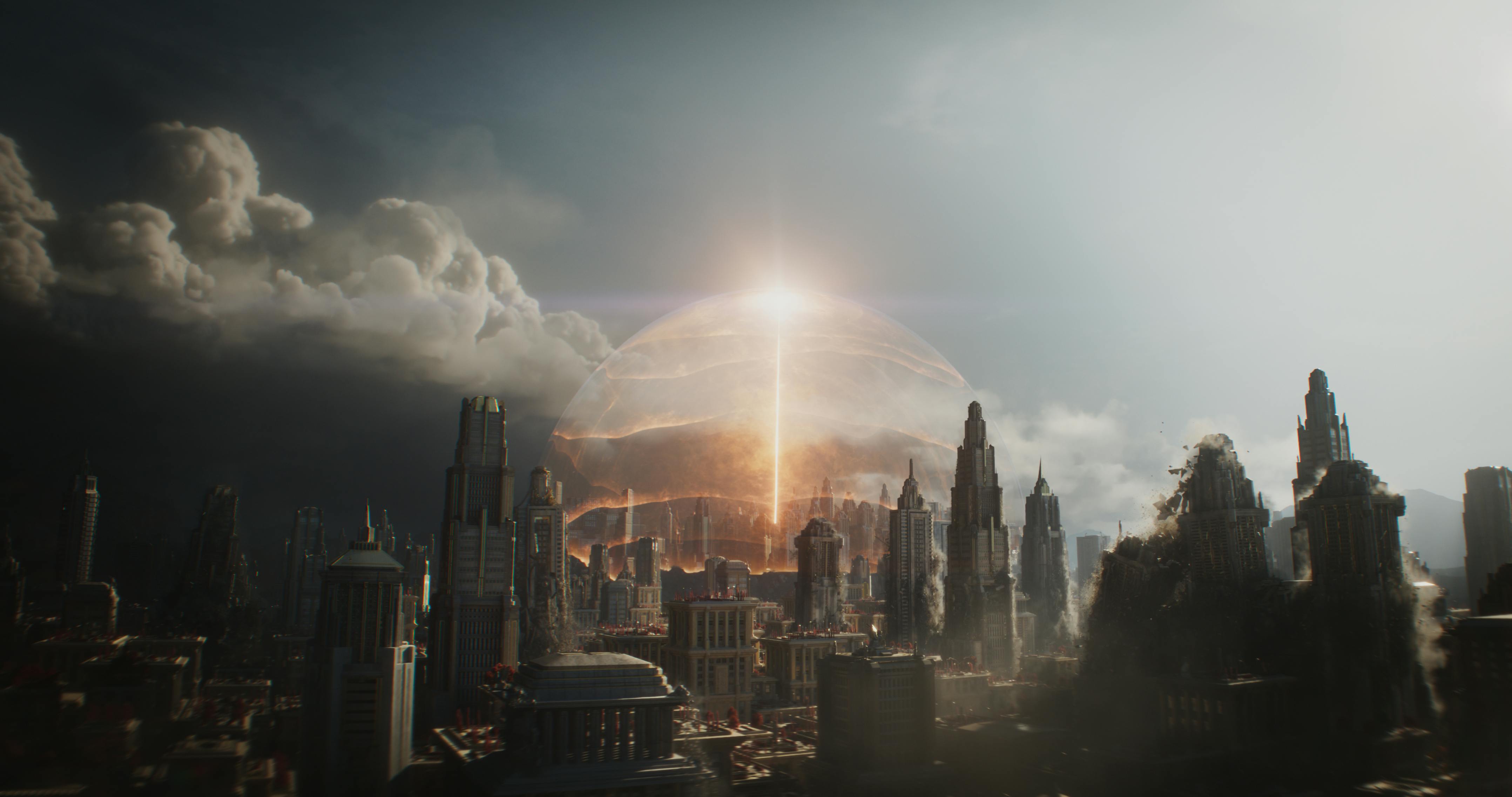 Heat Dome oder Schutzschirm? Ganz gleich: Es nimmt kein gutes Ende... // © 2026 Warner Bros. Entertainment. All Rights Reserved. TM & © DC