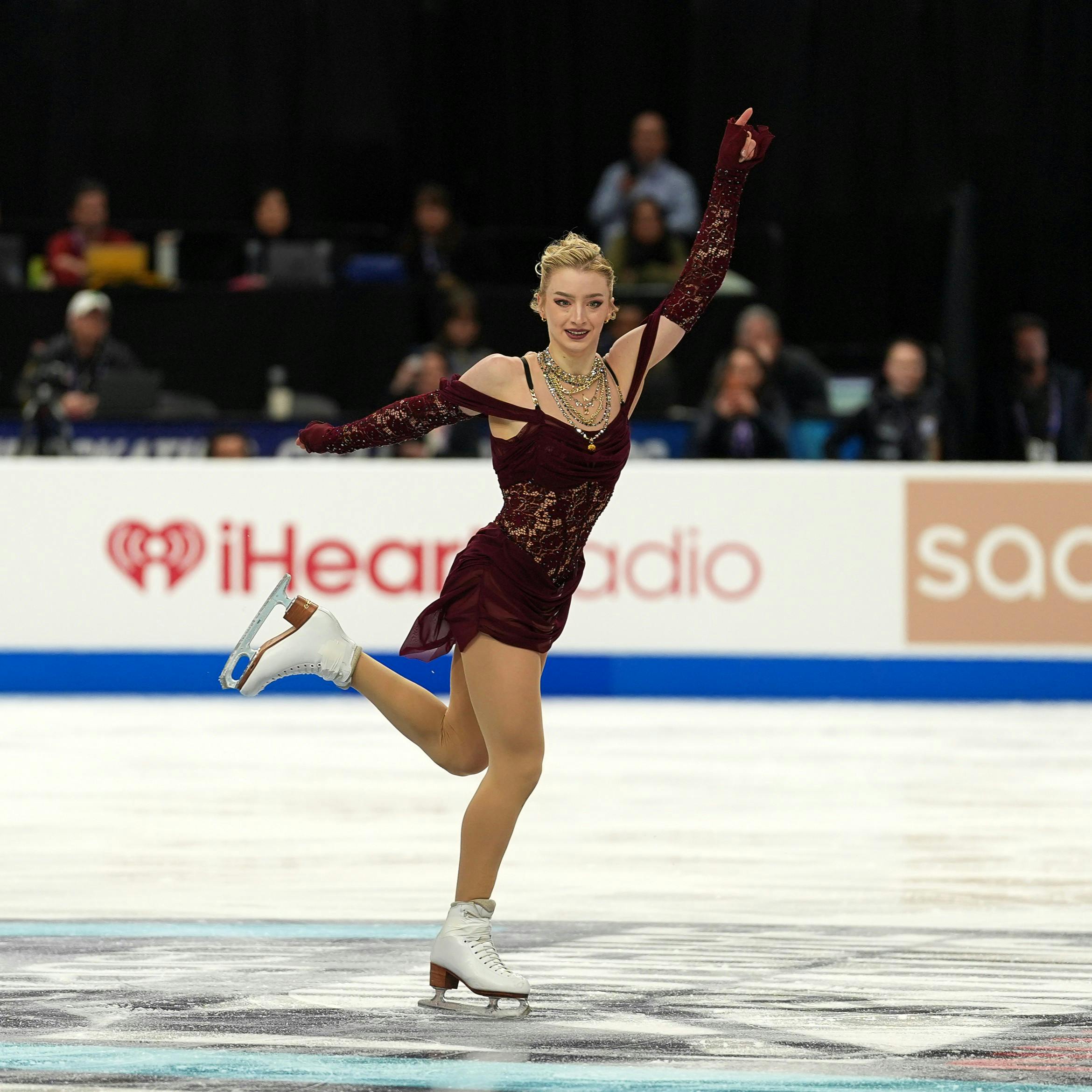 Amber Glenn im KP bei Skate America