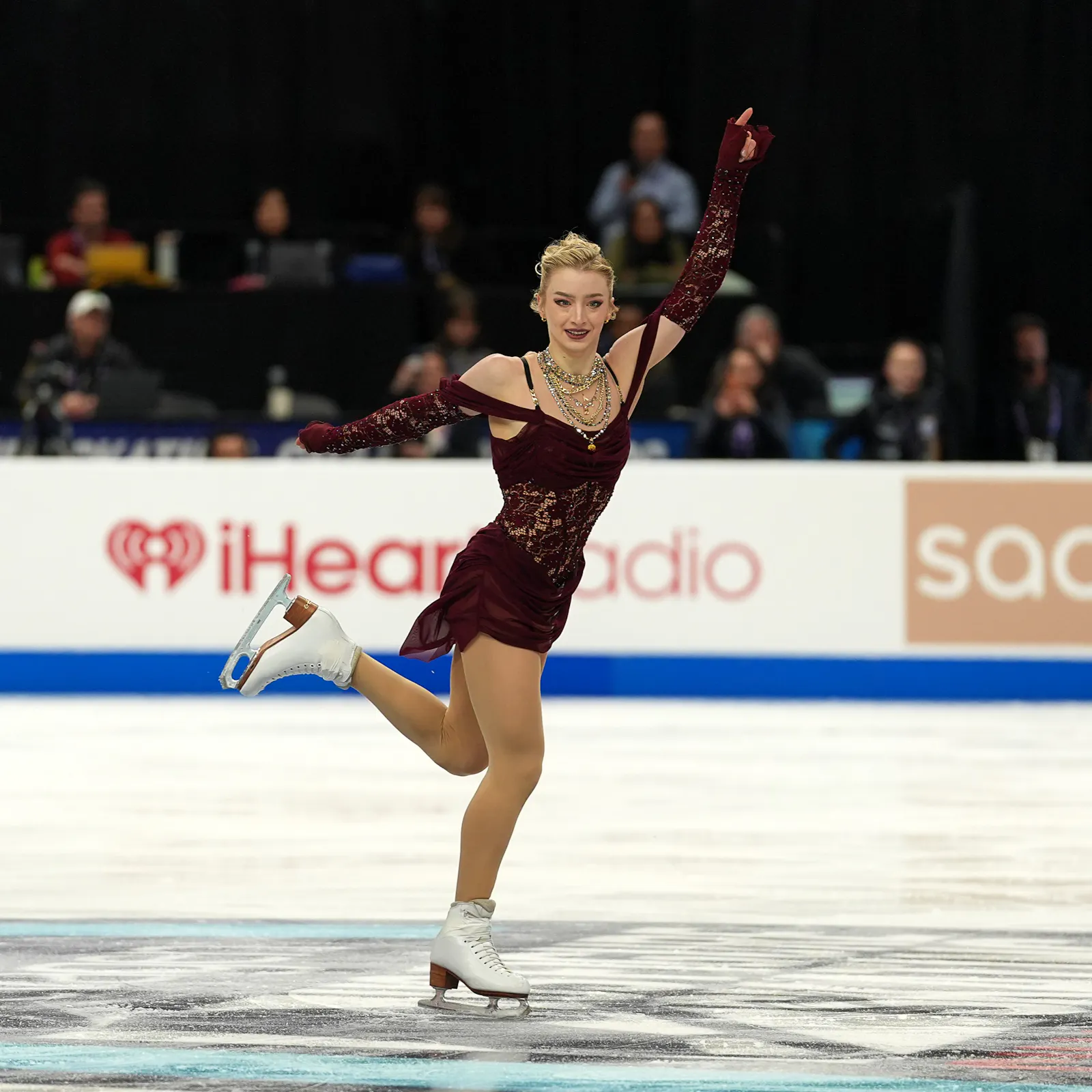 Amber Glenn im KP bei Skate America