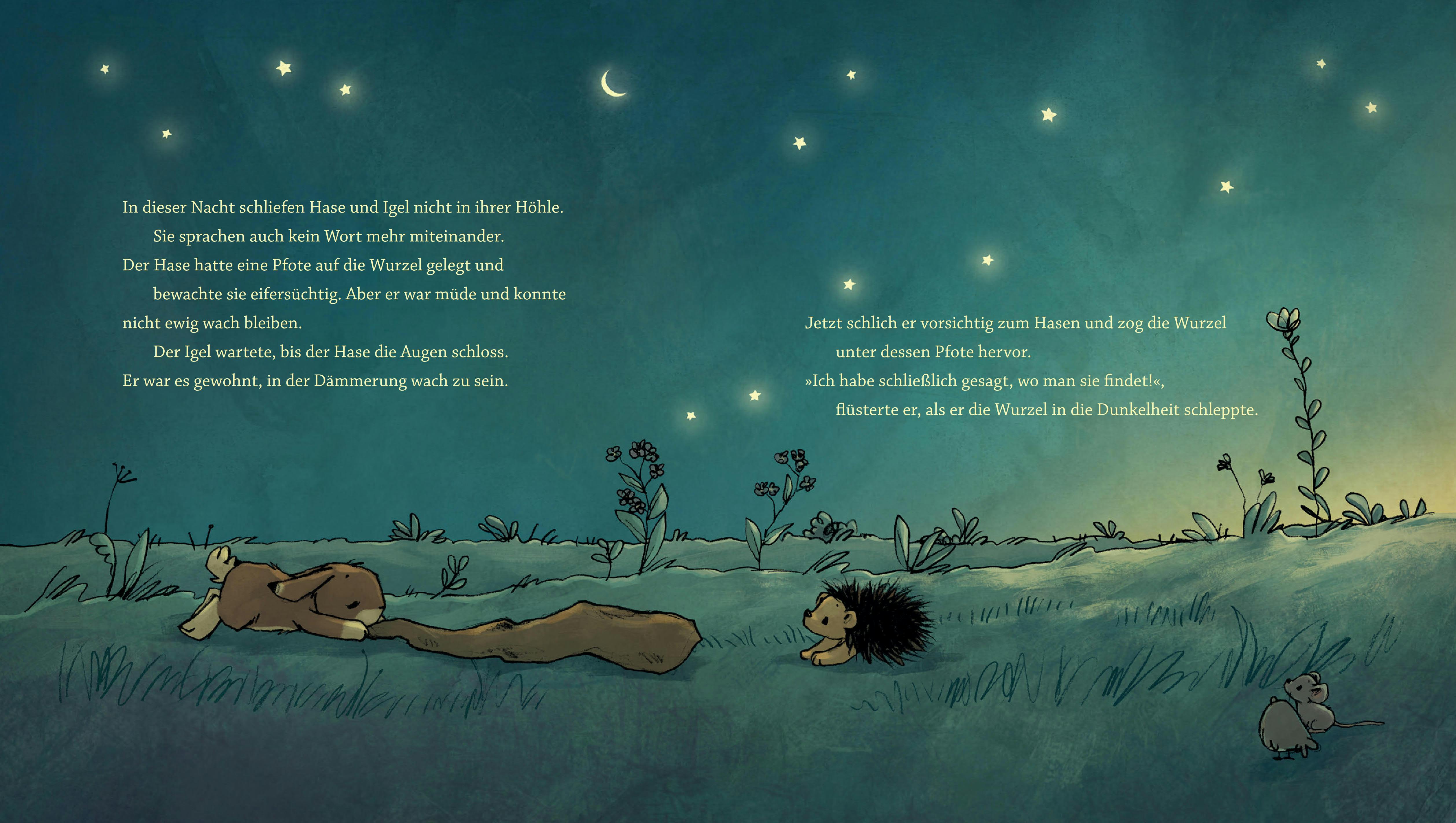 Haben keine Gute Nacht: Hase und Igel // © Michael Engler (Text), Joëlle Tourlonias (Illustration) / 2025 Bastei Lübbe AG