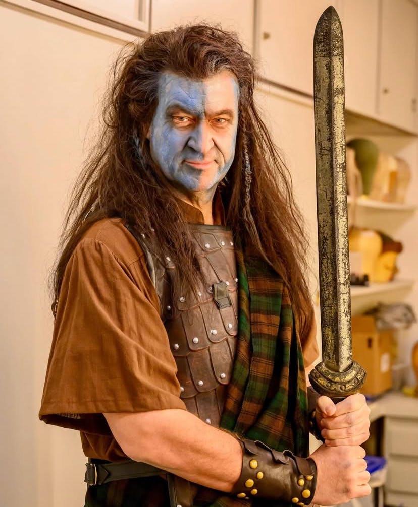 Markus Söder als Braveheart