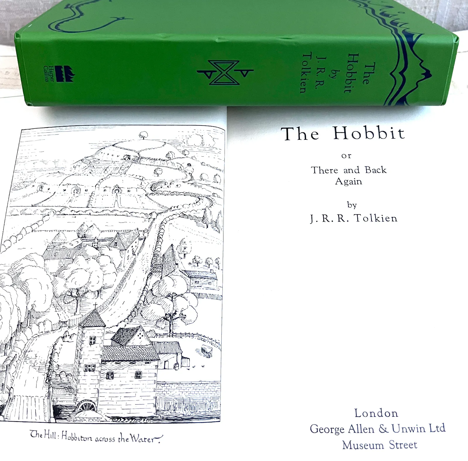 The Hill: Hobbiton-across-the-Water, from the facsimile edition of the original 1937 Hobbit